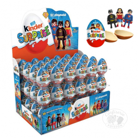 boite de 72 kinder surprise playmobile